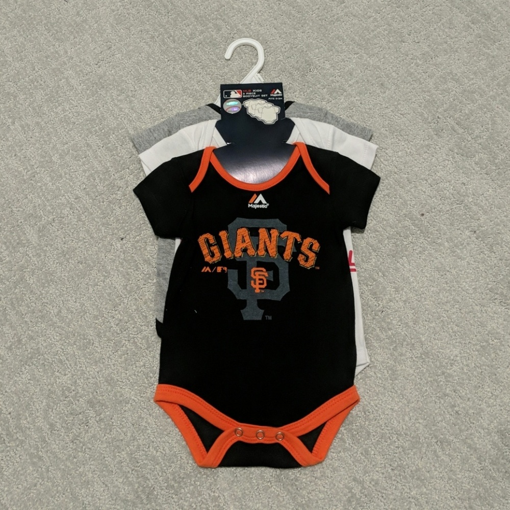 Giants Onesies 3 pack